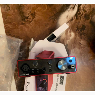 Brand New Focusrite Soundcard - USB Audio Interface - 2-in, 2-out