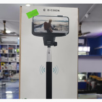 Bigben - Foldable Wireless Bluetooth Selfie Stick- Black
