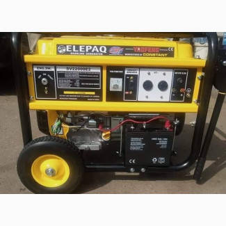 Elpaq Gasoline Generator - Durable and Affordable