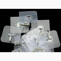 12pcs Adhesive Hooks Wall Hooks Heavy Duty Stick on Strong