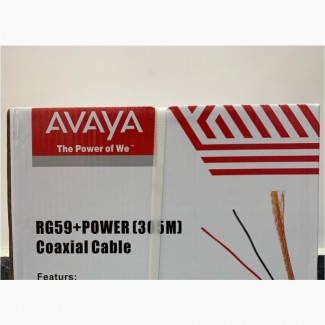 Rg59+Power 305metres Avaya CCTV Cable