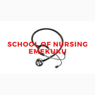 School of Nursing, Emekuku Form 2025/2026 is out call now (07032657451). Also midwifery