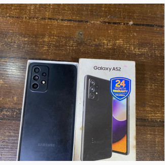 New Samsung Galaxy A52 128 GB Black
