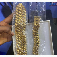 Stainless Steel Rocket Necklace Chain and Bangle Set