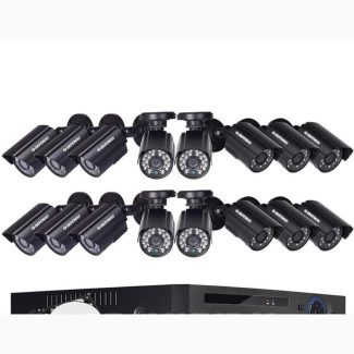 16 Channel CCTV Camera Security System