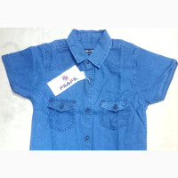 Denim Short Sleeve Shirt