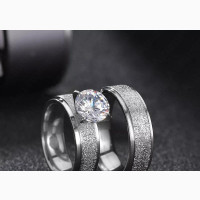 Non-Fading Titanium Steel Rings - Size11