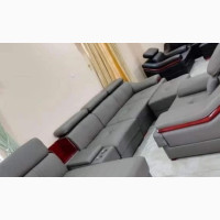 Classic L Shape Sofa Chair - Brand New, High Quality, Gray Color