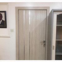 Solid HDF Door With Complete Frame and Architrave