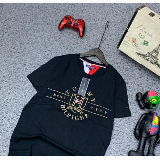 Tommy Hilfiger Round Neck T-Shirt - Durable, Comfortable, and Unique