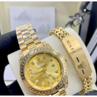 Rolex Wristwatch and Bangle