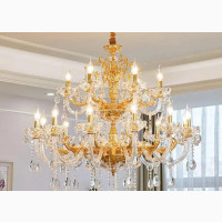 Luxury Led Crystal Chandelier European Style - Brand New