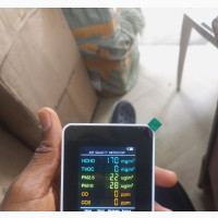 Portable Air Quality Monitor Indoor CO2 Detector 5 in 1