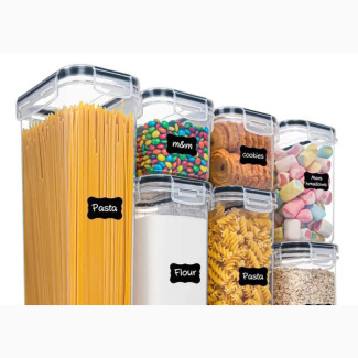 7pcs Cereal Storage Canisters