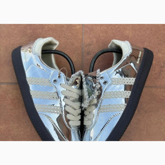 Original *Wales Bonner X Adidas Samba #039;Silver#039;*Men Women