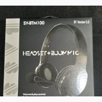 SY-BTM100 Headphone Wireless Headset With Boom Mic