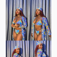 4pcs Bikini Set