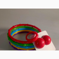 Fashion Jewelry Acrylic Bangle Set