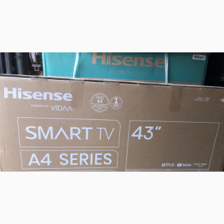Hisense 43 Smart Tv With a Year Warranty