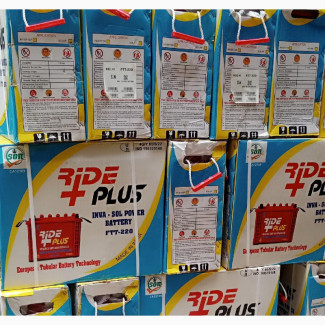 220 Ride Plus Tubular Battery