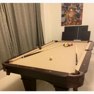 Brand New Everlast 7ft Snooker Table Brown
