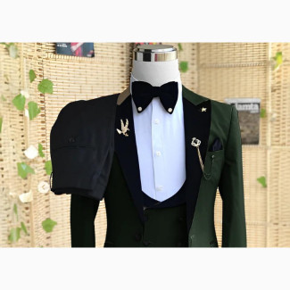 Brand New 3 Piece Tuxedo Suit - Royal Bridals