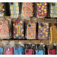 Fancy iPhone Pouch | Randoms | Silicone | Matte Finish