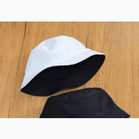Reversible Black and White Bucket Hat