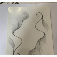 Edge Sticker Front Baby Hair Stickers