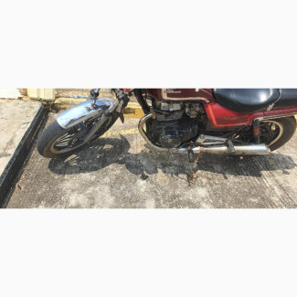 1982 Honda CB 450 Red