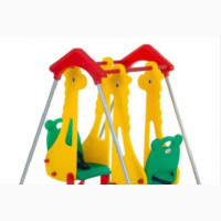 Double Seated Faced Swing Set