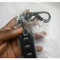 Hub 4 Port Splitter Hub USB Adapter for PC Laptop
