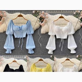 Stylish Crop Tops in Various Colors