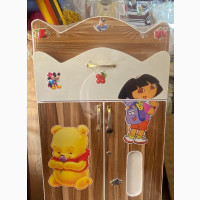 Beautiful and Spacious Baby Wooden Wardrobe