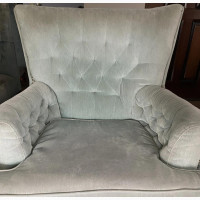 Beautiful Suede Chair