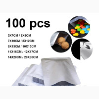 100 Pieces Aluminized Satchel 9cm X 13cm