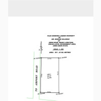 501 SQM, Well Surveyed, On a Built Area for Sale
