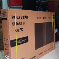 2023 Made Polystar Qled Smart Netflix Youtube Bluetooth 75