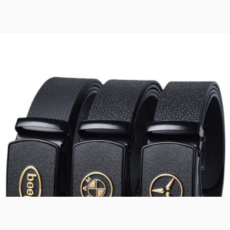 Men#039;s Car Logo Automatic Buckle Aviation Belt