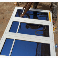 Casement Windows Blue Glass