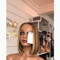 Color Blonde Highlighted With Brown