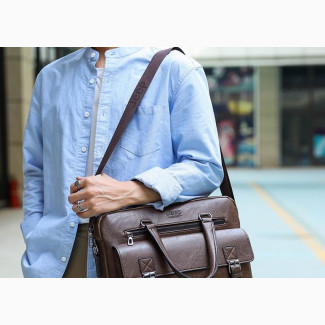 Jeep Executive Men Leather Bags
