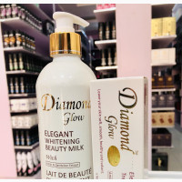 Diamond Glow 2 in 1 Set Beauty Milk Tube Cream