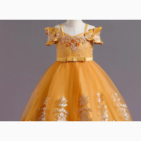 Gold Princess Ball Gown