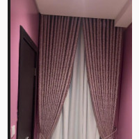 Luxury Pink Curtains