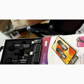 Uz-Update UZ-17 5in1 Dual Lavalier Wireless Microphone
