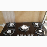 Hicel 5 Burner Glass Gas Cooker - Brand New