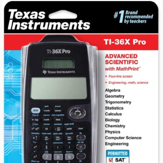 Texas Instruments TI-36X Pro Scientific Calculator | Brand New | For SAT, GRE and Professional Exams