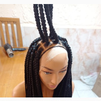 Classic Box Braided Wig--Frontal Unit