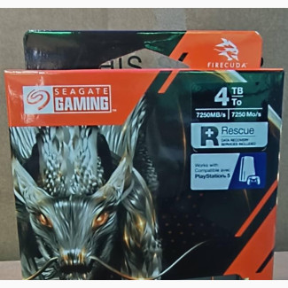 Seagate Gaming Drive 4TB Firecube